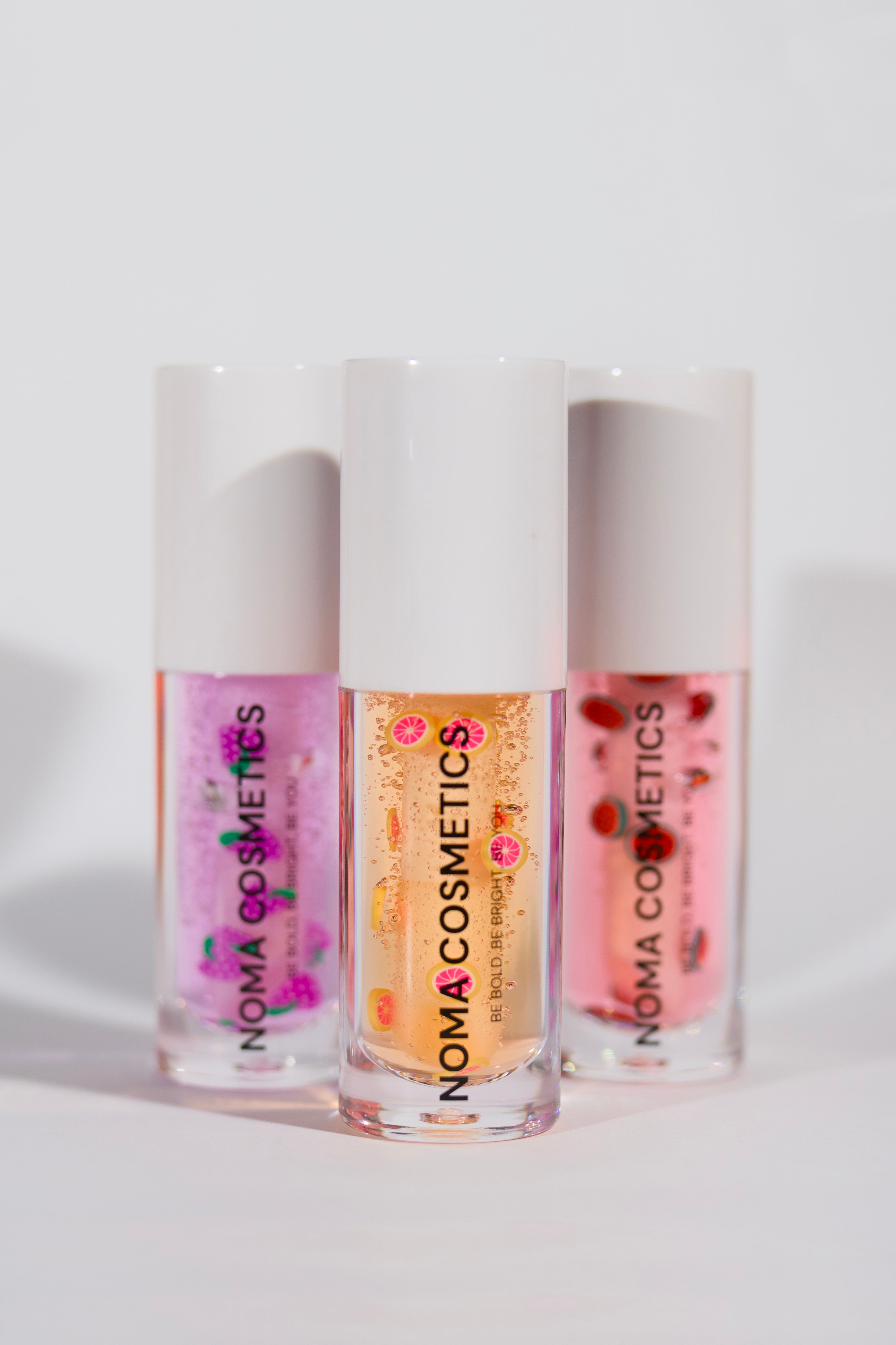 Hydra Lip Oil Trio Bundle | Watermelon Wave, Orange Burst & Grape Crush